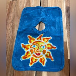 Dharma Trading Co Blue Sun Baby Bib